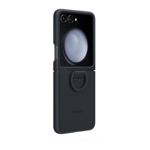 Custodia in silicone originale ufficiale Samsung Galaxy Z Flip5 + anello (EF-PF731) - Foto 4 di 23