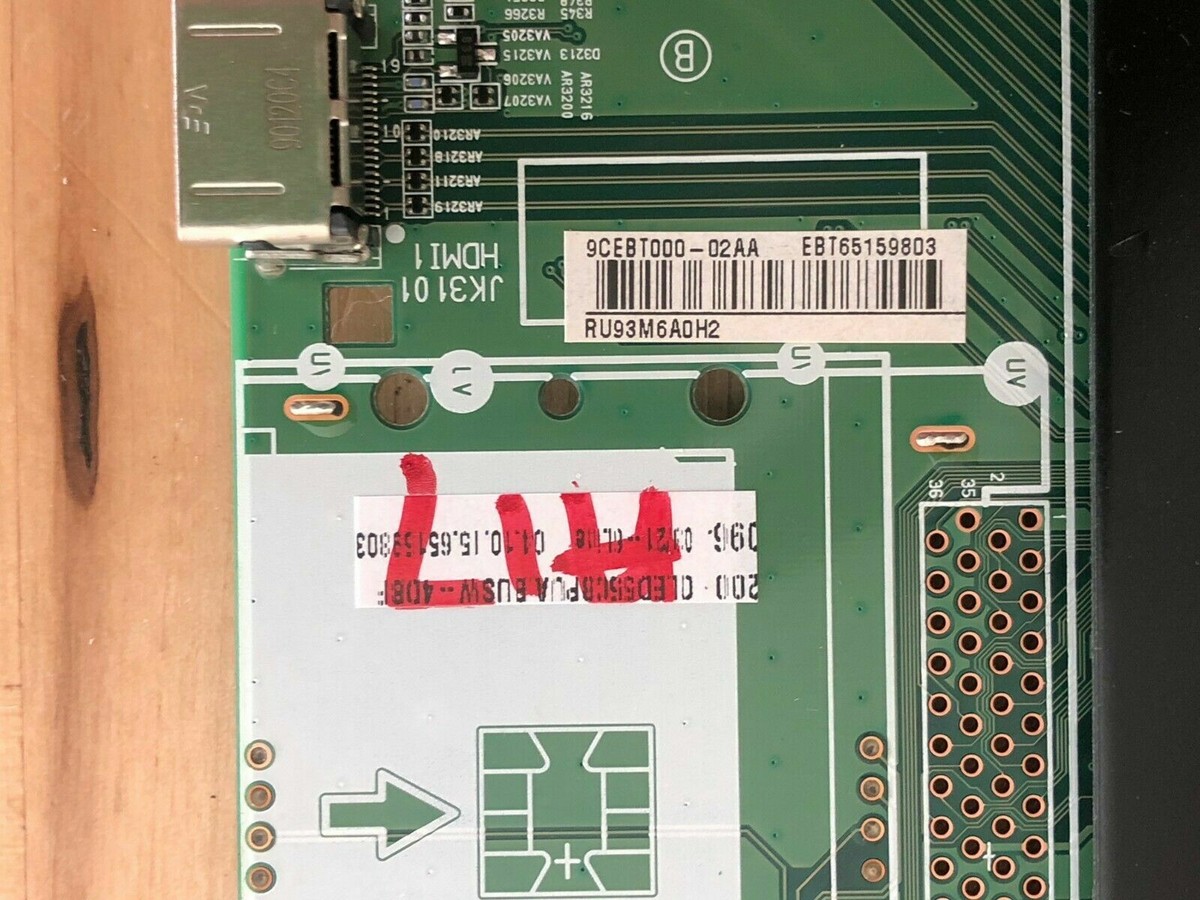 AOLED55C8PUA Main Control Board LG OLED 55