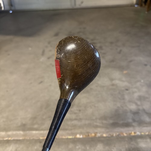 RARE VINTAGE ORLIMAR HANDMADE Golf Club PERSIMMON WOOD -RH, 1 Stiff Steel - Picture 7 of 8