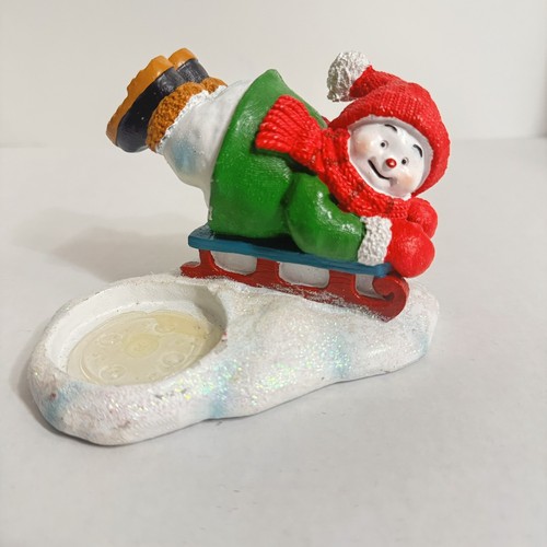 Yankee Candle 2013 Christmas Snow Folk Collection Teelicht T/L Halter ohne Kerze - Bild 5 von 5