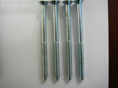 4 Ikea Stifte Schrauben Hardware Teil # 108870/100263/130425 SCHWARZ FINISH - Bild 5 von 5