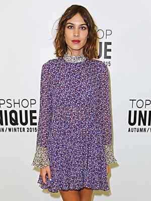 Rare Topshop Unique Ottoline Purple Floral Silk Dress UK 34 ASO Alexa  Celeb UK