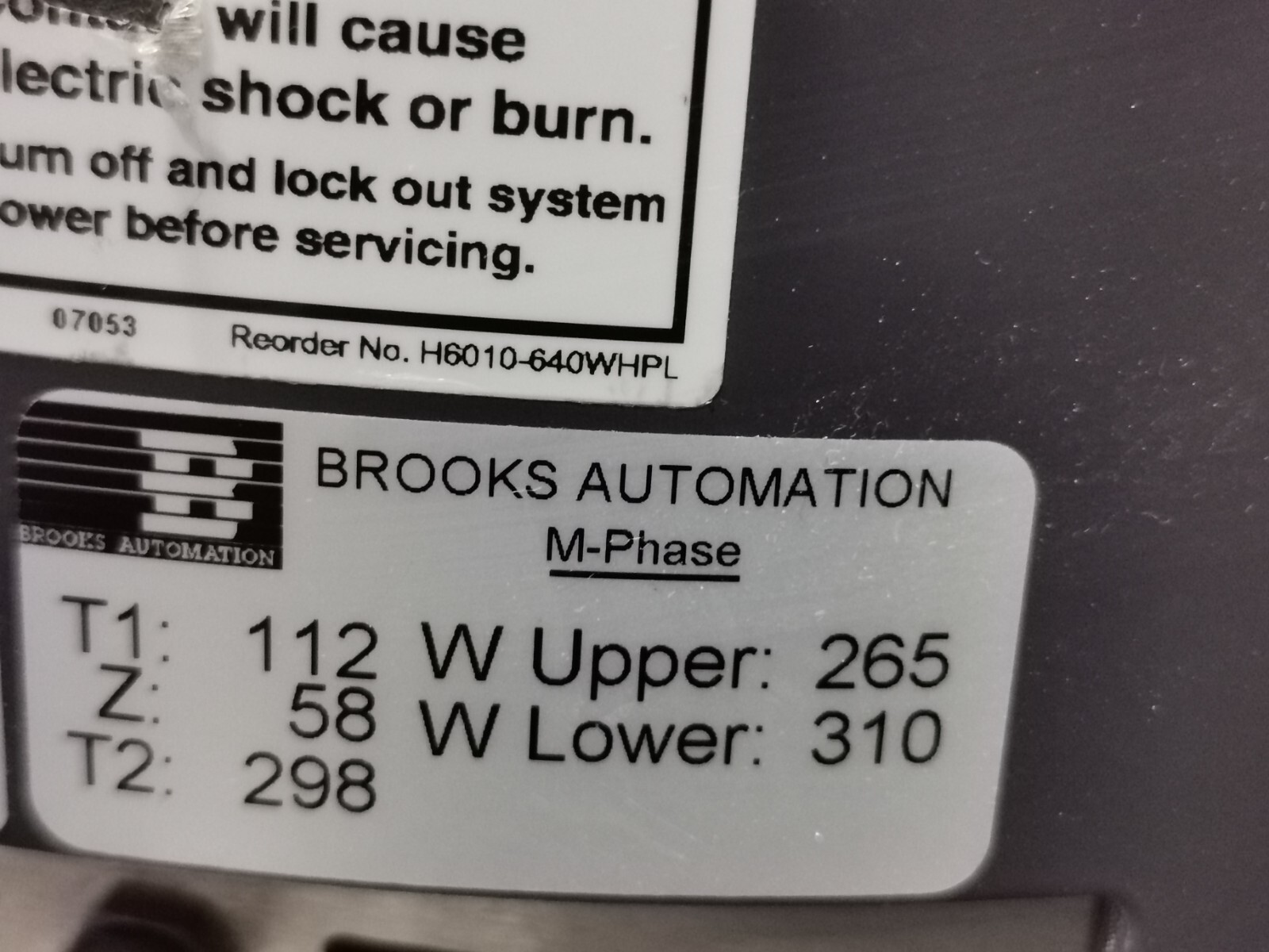 Brooks Razor BROOKS Automation Razor Robot 199630-0001 | eBay
