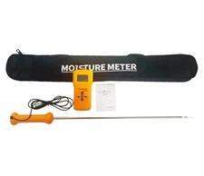 Hay Moisture Meter Hay Moisture Water Content Analyzer with 0-80% 50CM Needle