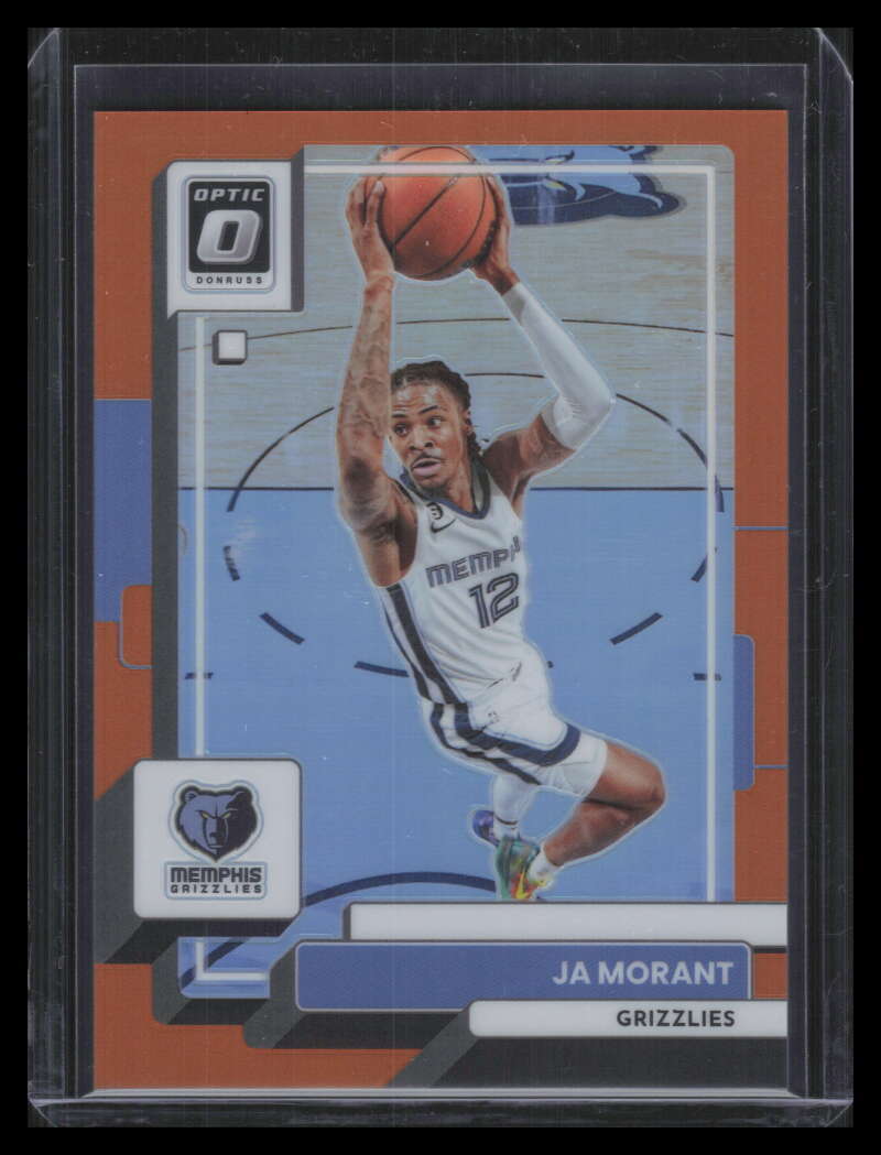 2022-23 Donruss Optic Orange Refractor 176 Ja Morant 145/199