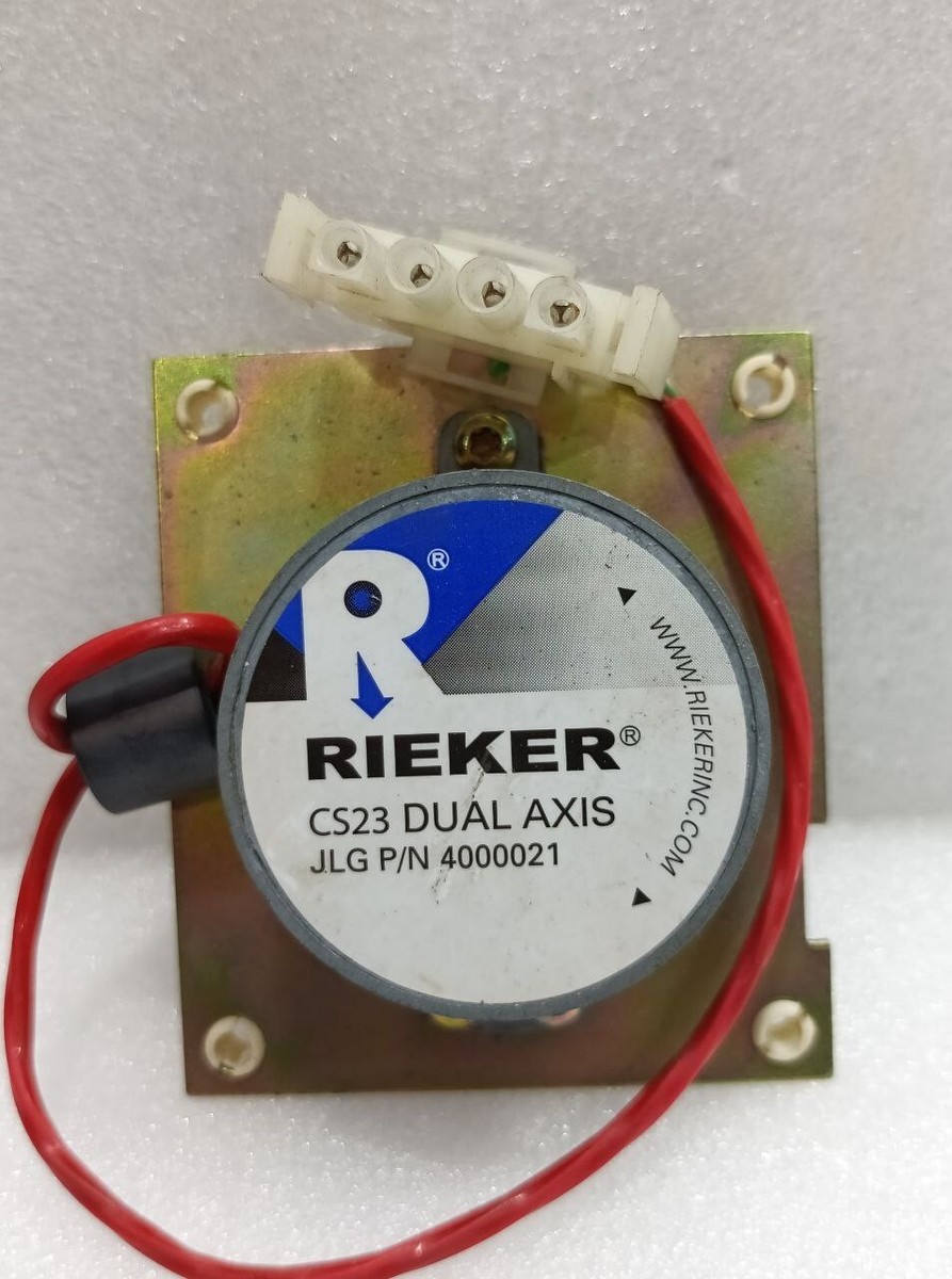 リピーター RIEKER CS23 DUAL AXIS JLG P/N: 4000021 TILT MODULE/SENSOR NEW FAST
