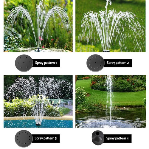 Gardeon Solar Pond Pump Submersible Powered Garden Pool Water Fountain Kit 4FT - Picture 6 of 8