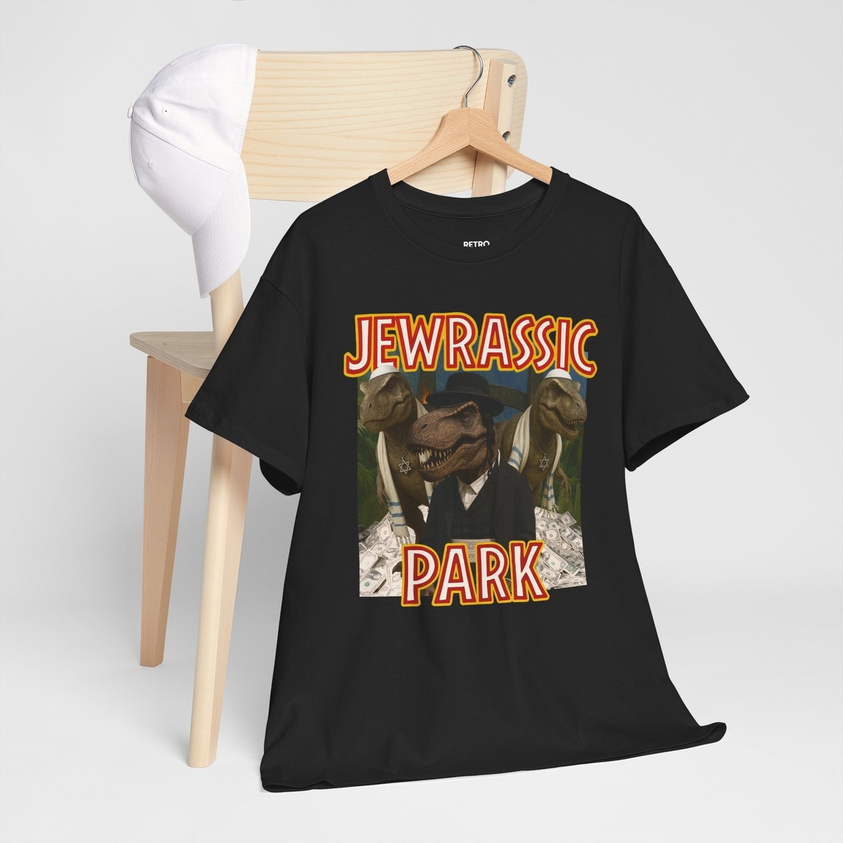 Jewrassic Park T-Shirt – Funny Dinosaur Parody Graphic Tee | eBay