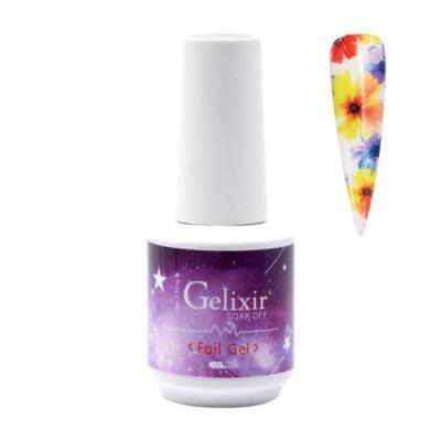 GELIXIR - Soak Off UV/LED Gel - Foil Gel (Transfer Foil Gel) 15ml 0.5oz
