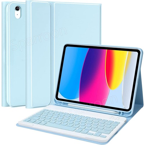 Bluetooth Keyboard Case Cover For iPad 5/6/7/8/9/10/11th Gen Air 3 4 5 6 Pro 11 - Picture 24 of 82
