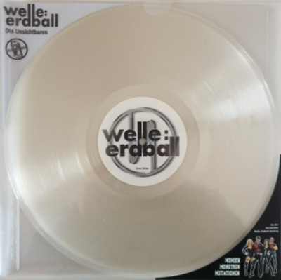 Welle Erdball - Die Unsichtbaren LIM Maxi  Clear Vinyl Single 5 Tracks 45RPM NEU