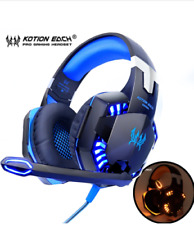 KOTION EACH Gaming Headphones Headset Deep Bass Stereo wired game