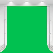 10 X 7 FT Large Green Screen Backdrop for Photography GreenScreen Background
