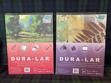 Grafix Dura-Lar 9" x 12" .003 Clear Pad of 25  .004 Wet Media Film Pad of 12