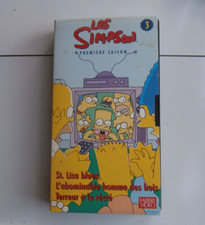 VHS K7 Les Simpson N°3 premiere saison VIDEO CASSETTE St. Lisa blues ...