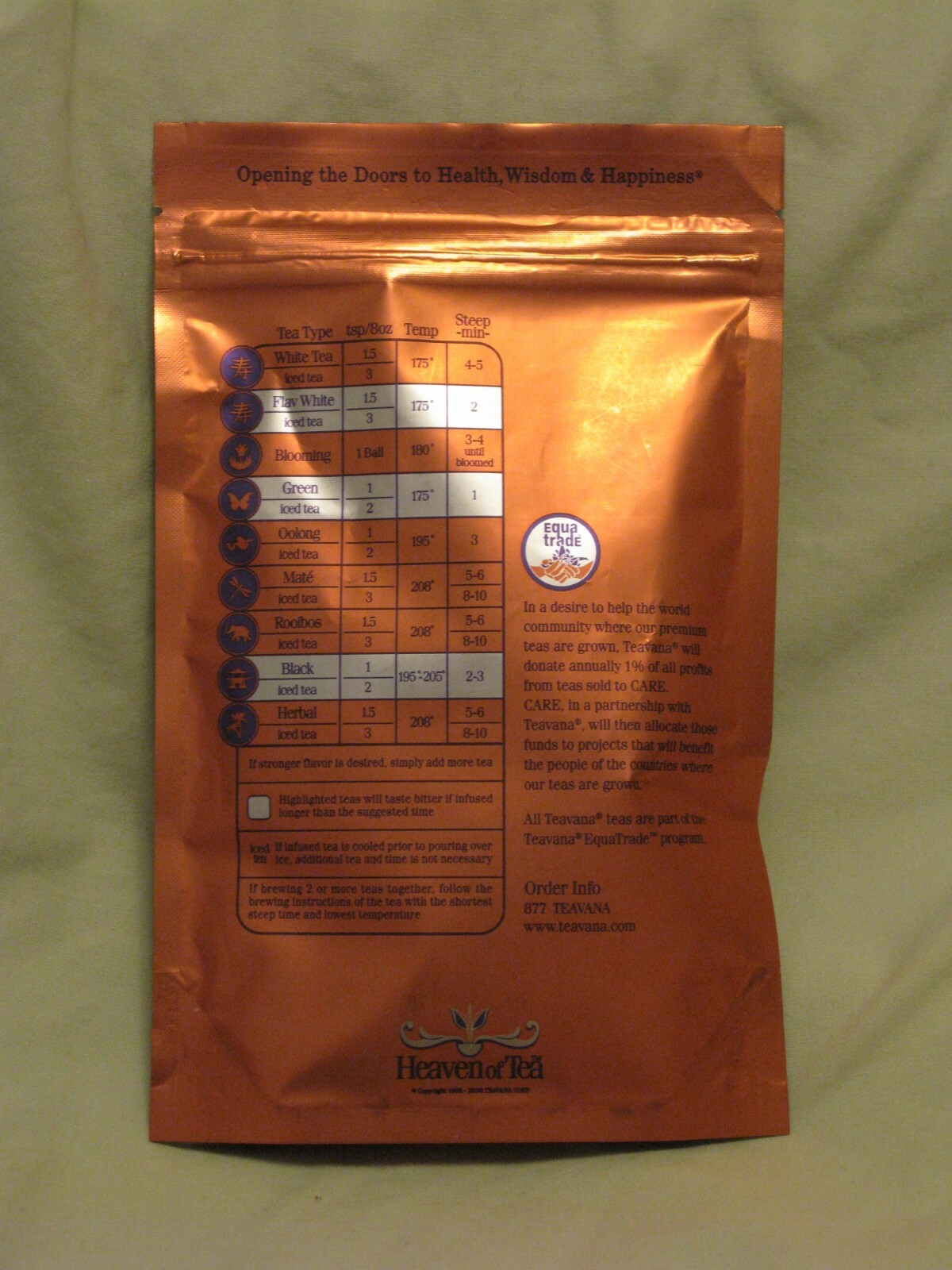 Teavana 'Lemon Lime Kampai' Rare Rooibos Tea 2oz New Sealed Bag 