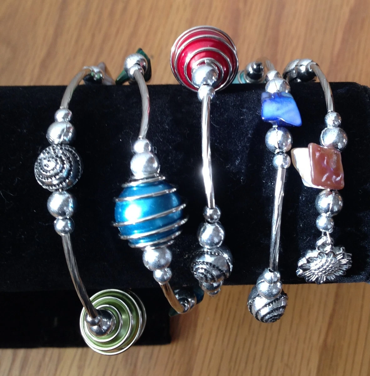 Metal spiral shop bracelet