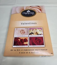 Dayspring "Valentine's" Cards (12 Cards with scripture)- 4 different designs