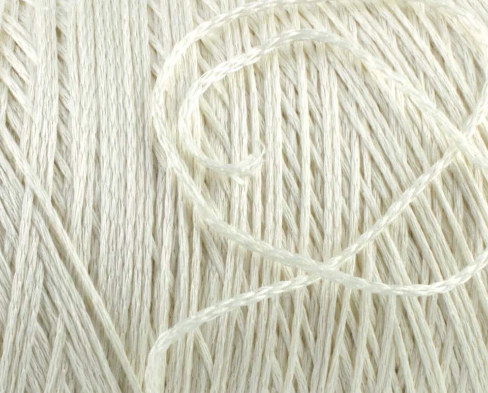 120€/kg 100g FETTUCCIA REGINA creme 100% Maulbeerseide 400m/100g Kone - Bild 2 von 2