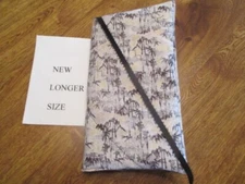 Golden Bamboo Jungle Print Handmade Quilted Longer Size Paperback Book Cover