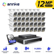 ANNKE 32CH NVR 12MP Color Night POE Security ...