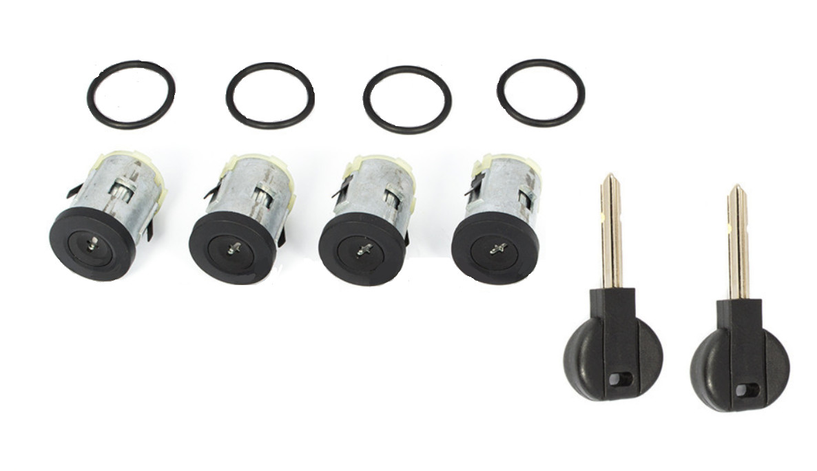 Barillets cylindre serrure de porte clés Citroen Jumpy I 94-06 mécanisme complet auto
