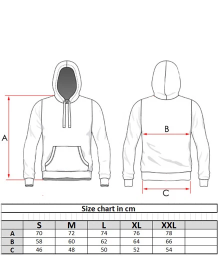 SACAI Felpa con cappuccio bianca maglione con cappuccio unisex interno ruvido 270 gsm cotone