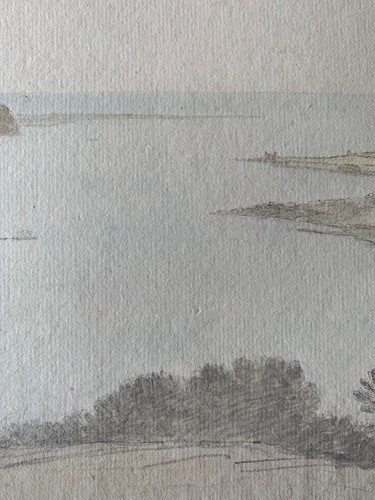 Original 1771 Conwy Wales Watercolor Painting UK Signed Dated Caernarfon Castle - Picture 7 of 18