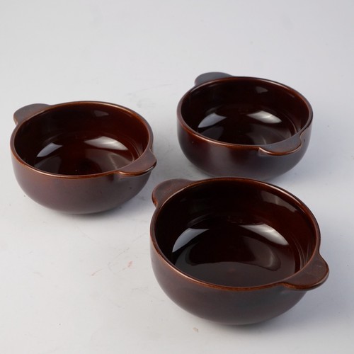 3 XMelitta Ceracron Schälchen Suppentasse Ø 11,5 x 14,5 cm Höhe 5 cm braun - Bild 2 von 21