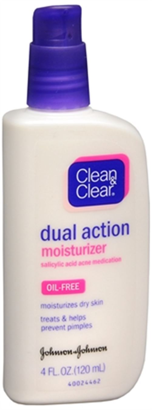 clean and clear dual action moisturizer price