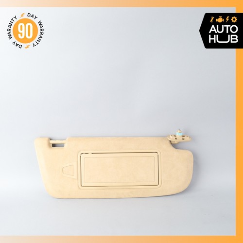 Mercedes W221 S63 CL550 Right Side Sun Visor Shade Sunvisor Beige Suede OEM