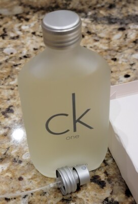 CK One by Calvin Klein for Women and Men 3.4 oz Eau de