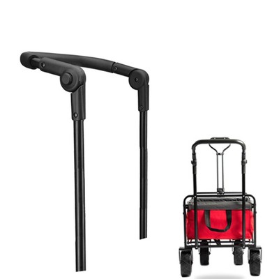 Klappbarer Druckgriff Ersatz Utility für Strand Einkaufswagen klappbar Camping