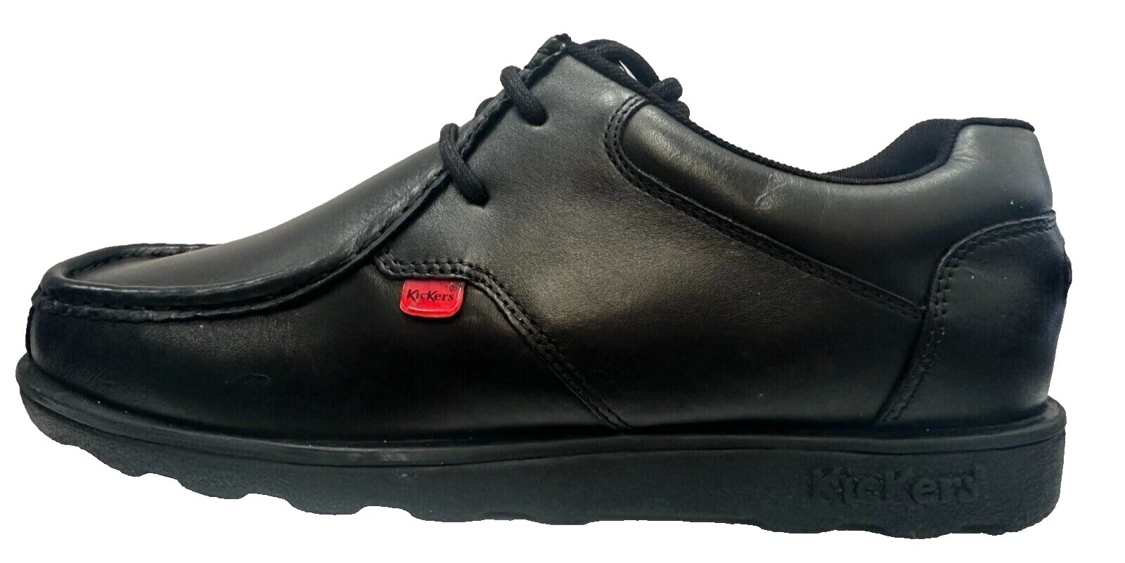 Zapatos informales negros para niños Kickers