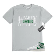 1 Summit White Pure Platinum Pine Green Sail T Shirt Match FAM