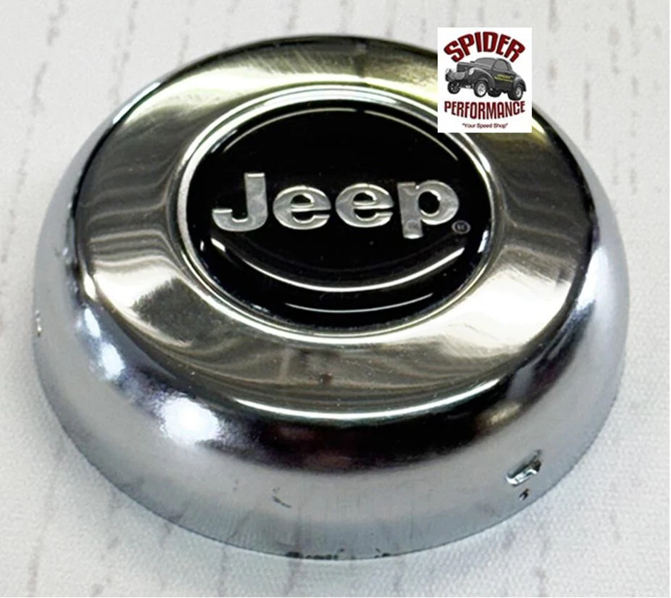 1976-1995 JEEP wood steering wheel 13 1/2" WALNUT BLACK SPOKE - Image 3 of 4