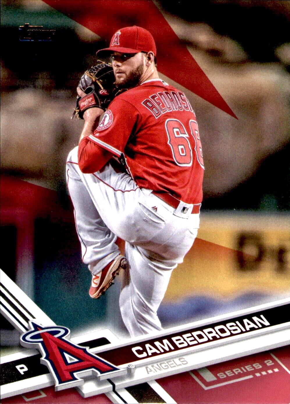 2017 Topps - Cam Bedrosian #653 Mother's Day Hot Pink /50