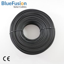 Single Core Solar Panel Cable (Black), 1m-250m Length, Rated 40 Amp - BlueFusion