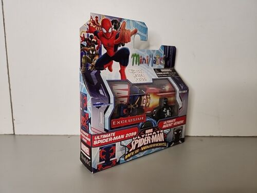 Ultimate Spiderman 2099 & Ultimate Agent Venom Minimates 2 Pack, New, SEE DESC.