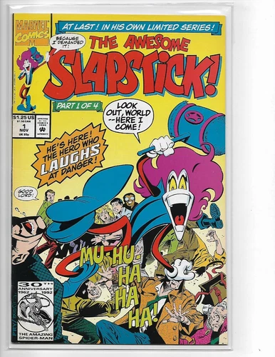 The Awesome Slapstick #1 first character appearance
