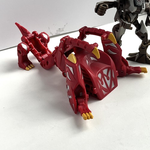 Bakugan Red Pyrus Colossus Dragonoid & Battle Mechtanium Surge Deezall Figuren - Bild 5 von 11