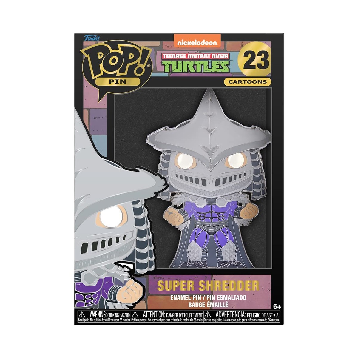 Funko Pop! Pin: Teenage Mutant Ninja Turtles - Super Shredder