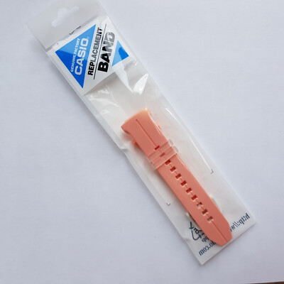 Genuine Factory Watch Band 23mm Pink Rubber Strap Casio Baby G BGS-100-4A