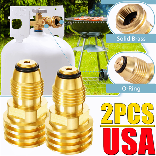 AOPANDA Propan-Tankadapter – Wandelt POL-Ventil In QCC1/Type1 Um, Aus Messing, Für Grill & Camping
