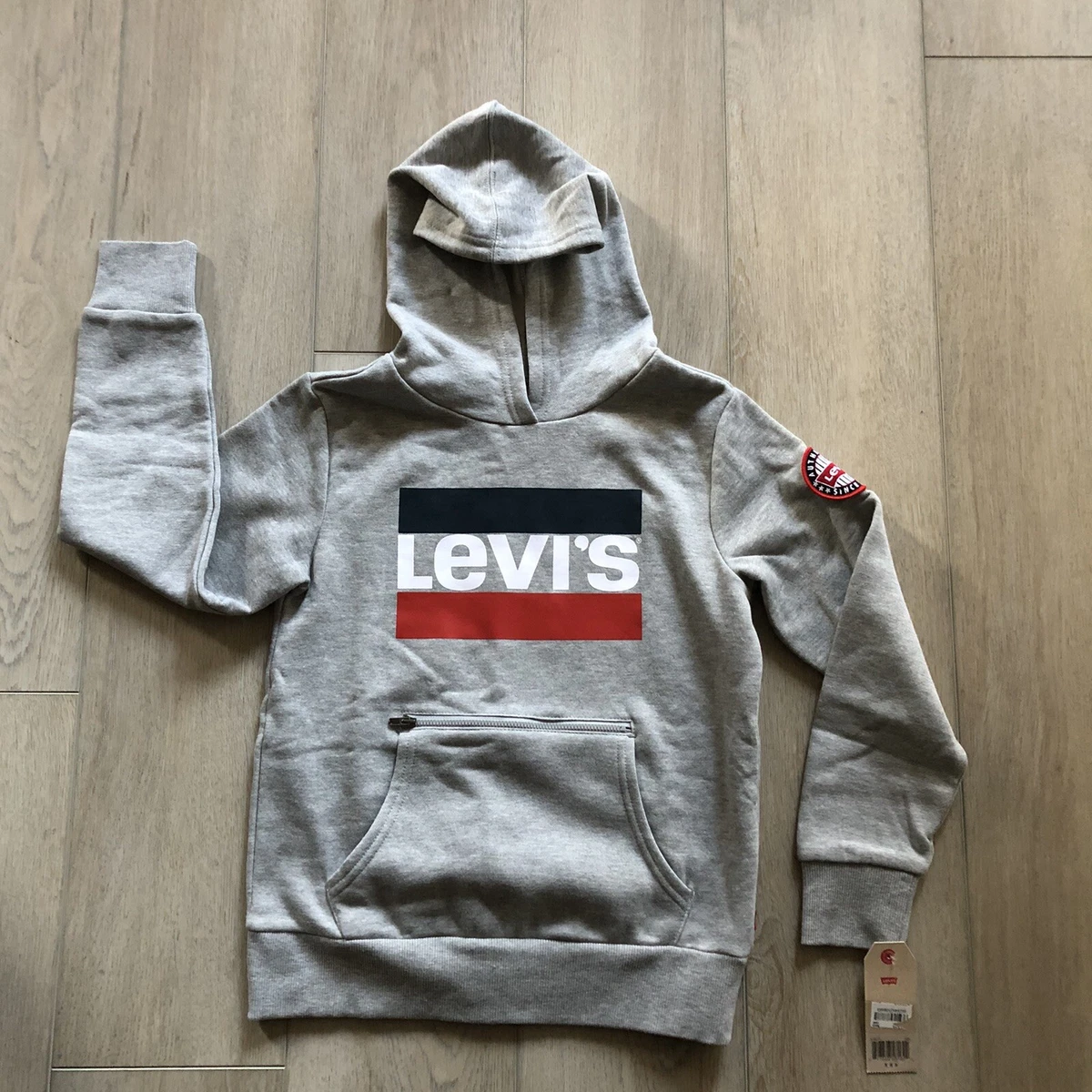 Levi's shop gray hoodie