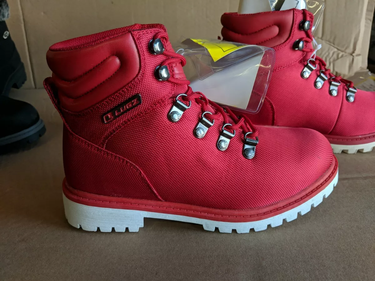 Lugz Grotto II MARS RED WHITE Women s Boot Size 5.5 SHELF83 eBay