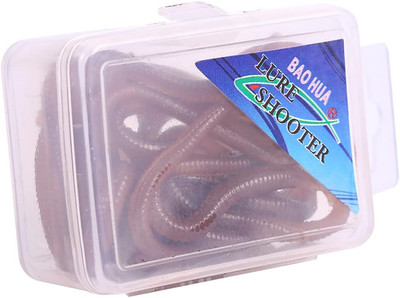 Red Weicher 10 cm geformter Fischköderfänger mit Fischgeruch, Power Honey Worms,