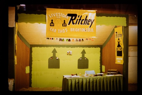 Lote de 8 35 mm Kodachrome Fotos de diapositivas 1970 Feria del Estado de Florida Ritchey etiquetas para las orejas - Imagen 5 de 8