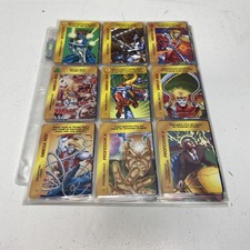 Vintage 1995-1997 Marvel Overpower Trading Card Bundle (Set Of 72)