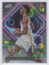 #196 2023-24 Topps Chrome Cosmic Trayce Jackson-Davis Rookie Golden State